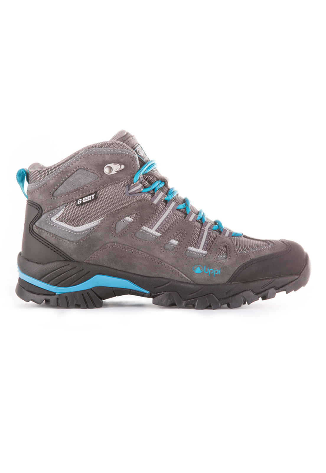ZAPATILLA LIPPI MUJER PUELO CS LOW GRIS/VERDE AGUA