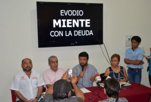 Evodio está inflando cifras de deuda municipal, responden Walton y Tapia