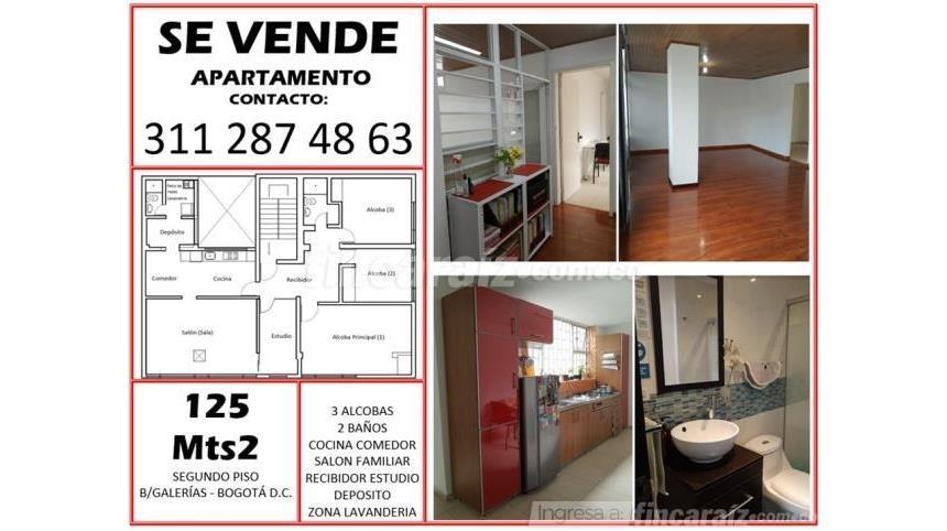 Piso – Bogotá, Galerías, Localidad Teusaquillo - Vista 4