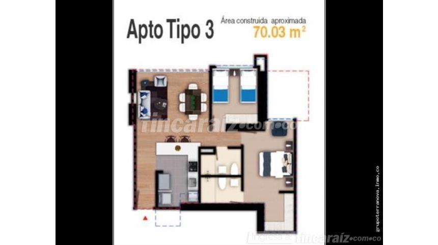 Piso – Bogotá, Localidad Usaquén - Vista 4