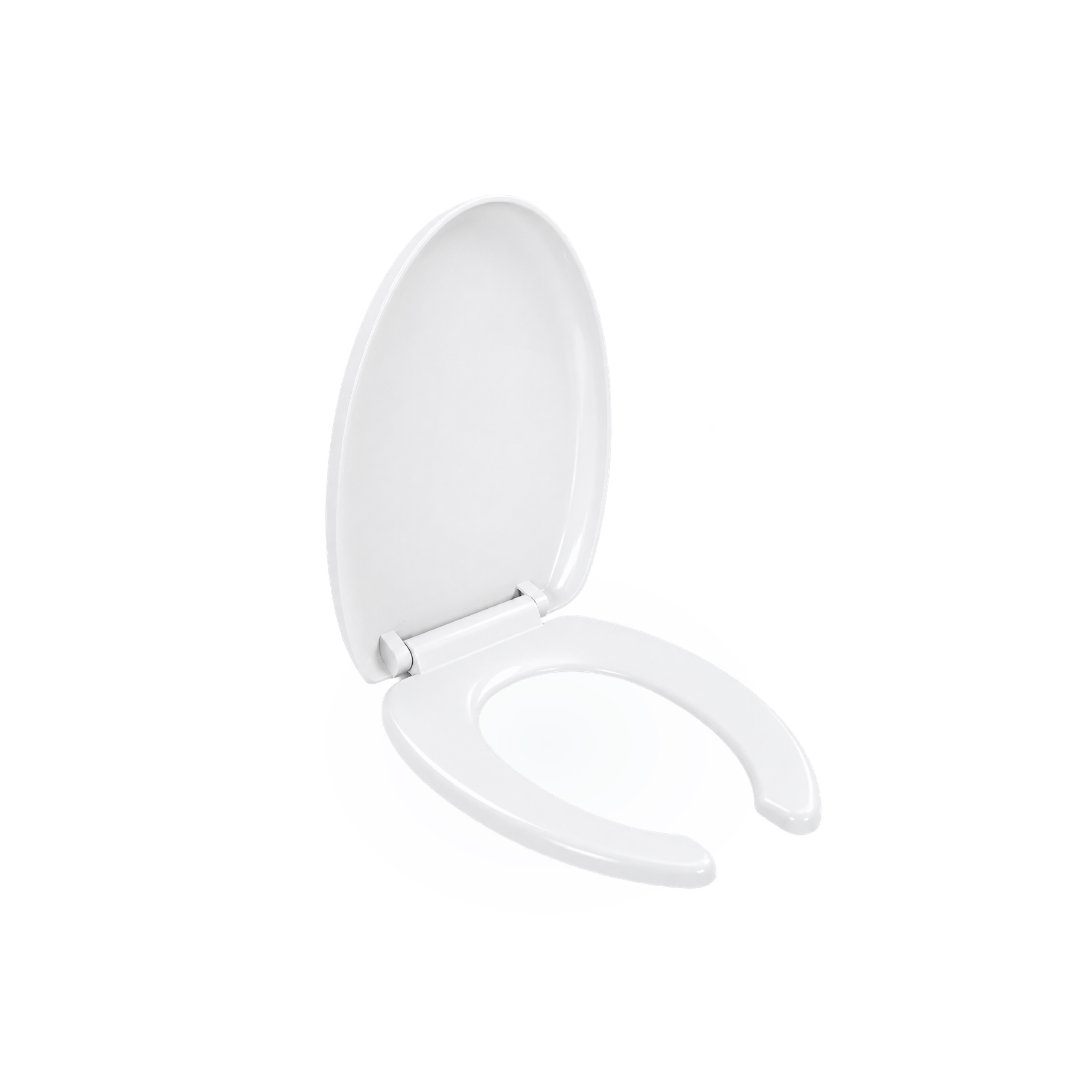 Asiento para Sanitario Alargado Abierto Cierre Lento Blanco – EX-COSMOS96ASL 000