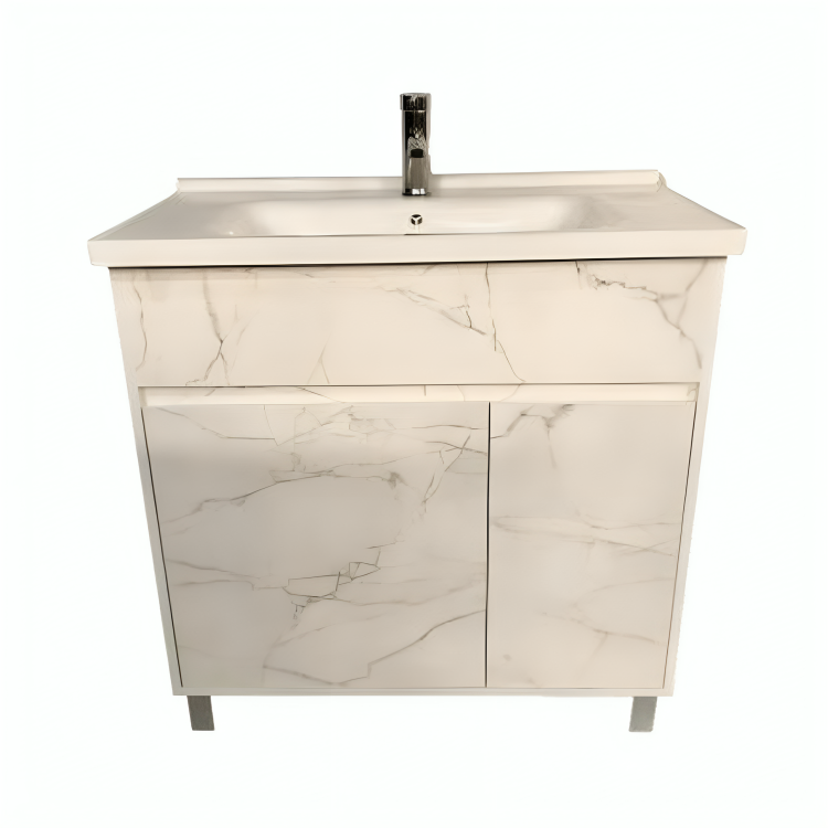 Gabinete Para Baño Machen Kateglo Blanco A Piso 80 cm – MN-MBKATEGLO-B