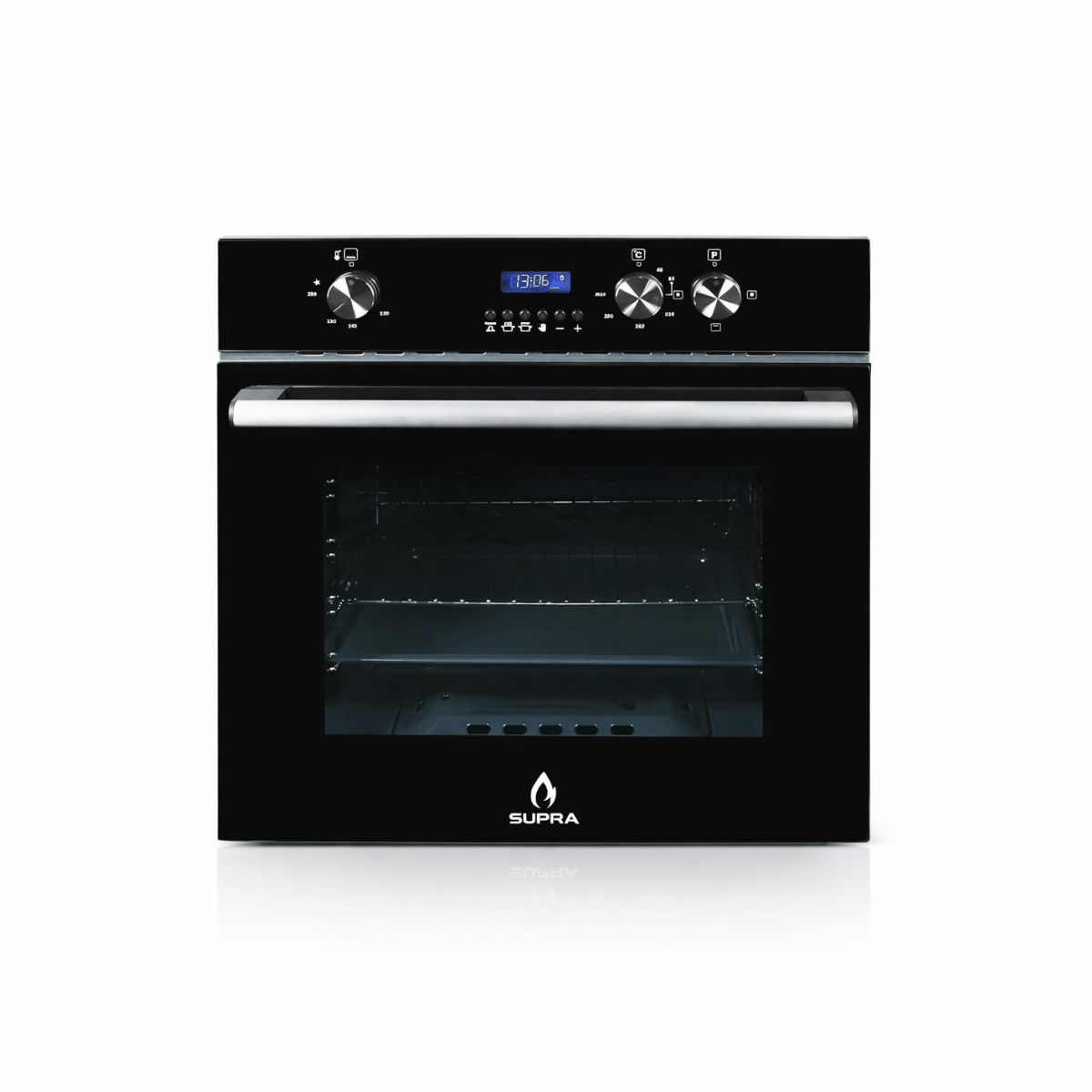 Horno Supra Electrico y Gas Cristal Negro Vortex- SU-DARK VORTEX Horno Supra Electrico y Gas Cristal Negro Vortex- SU-DARK VORTEX