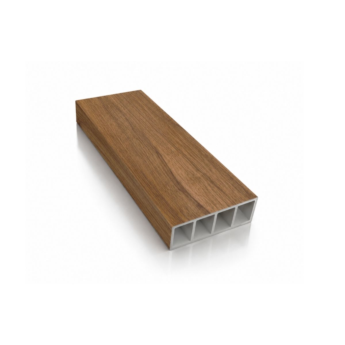 Viga Decorativa WPC Castel Viga 15 Rectangular Tono Cinnamon 290 cm