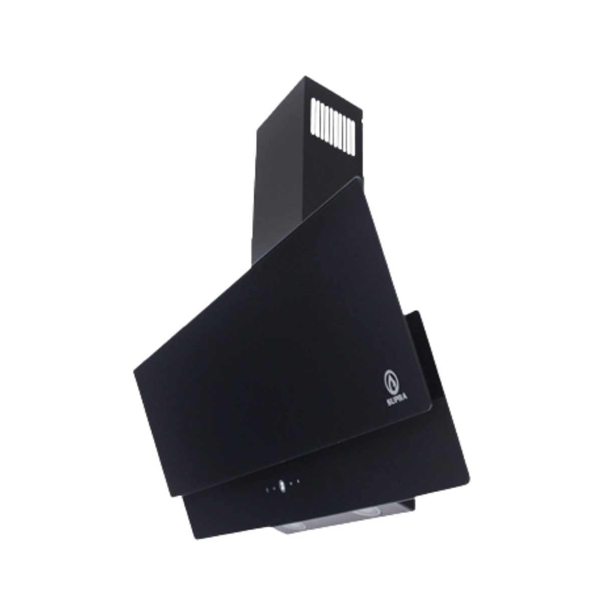 Campana Supra Decorativa a Pared 90 cm Negro Mate – SU-CP-90