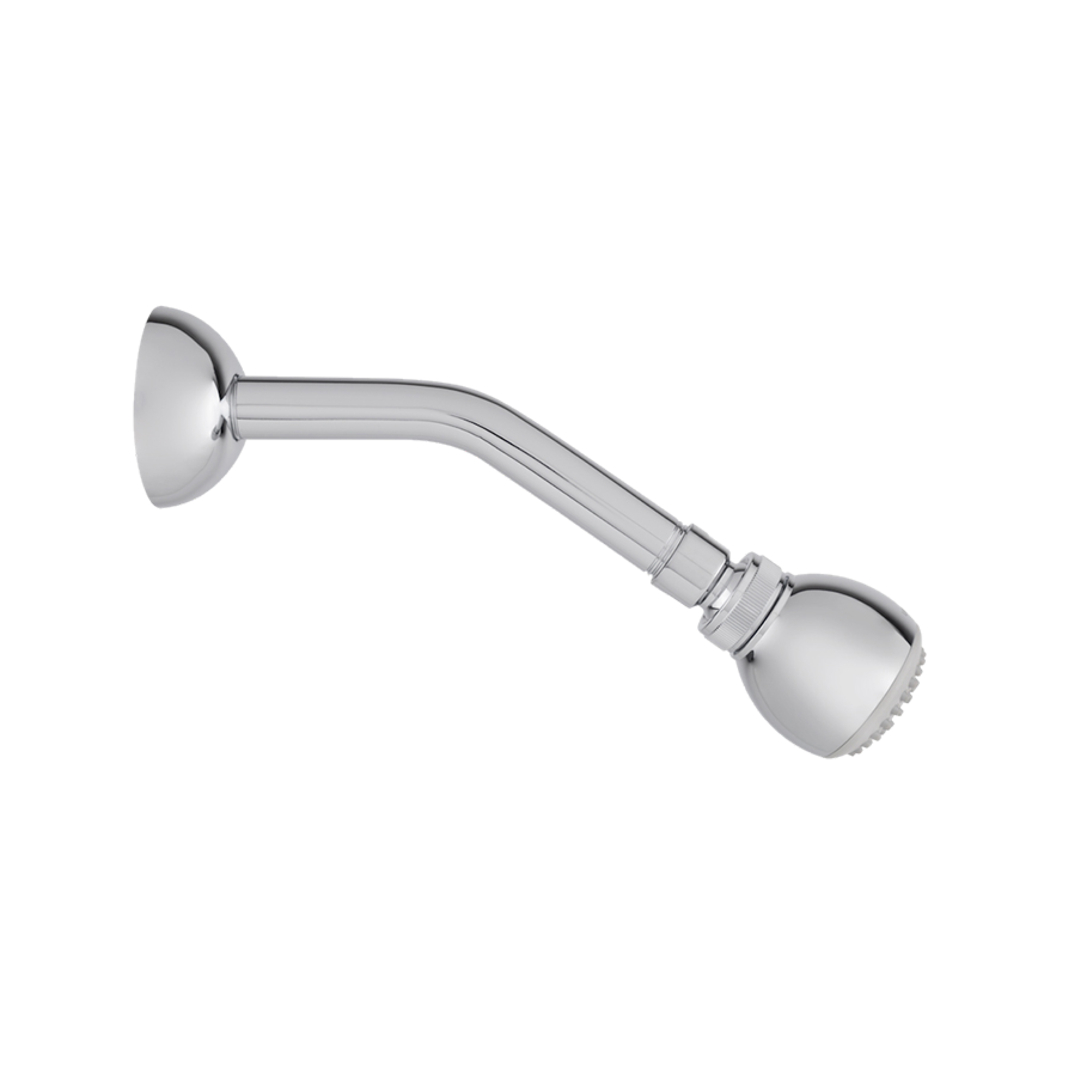 Regadera Urrea 2094B con Brazo y Chapetón Cromo Alta Presión – UR-2094B