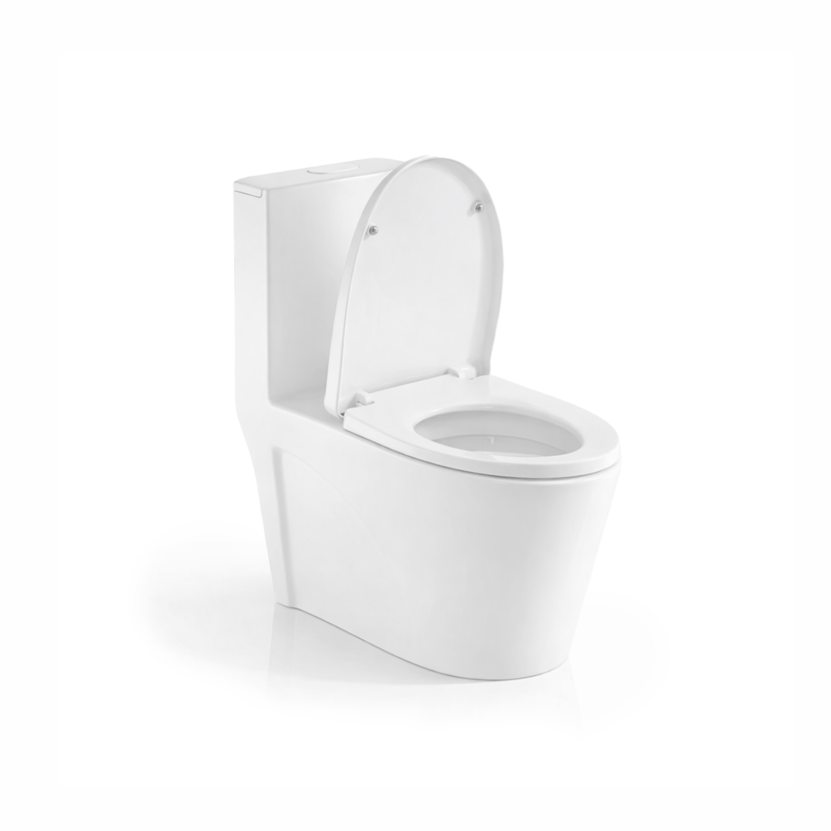Alternative view of Sanitario One Piece Castel Gea Blanco Doble Descarga – CA-GEA WHT