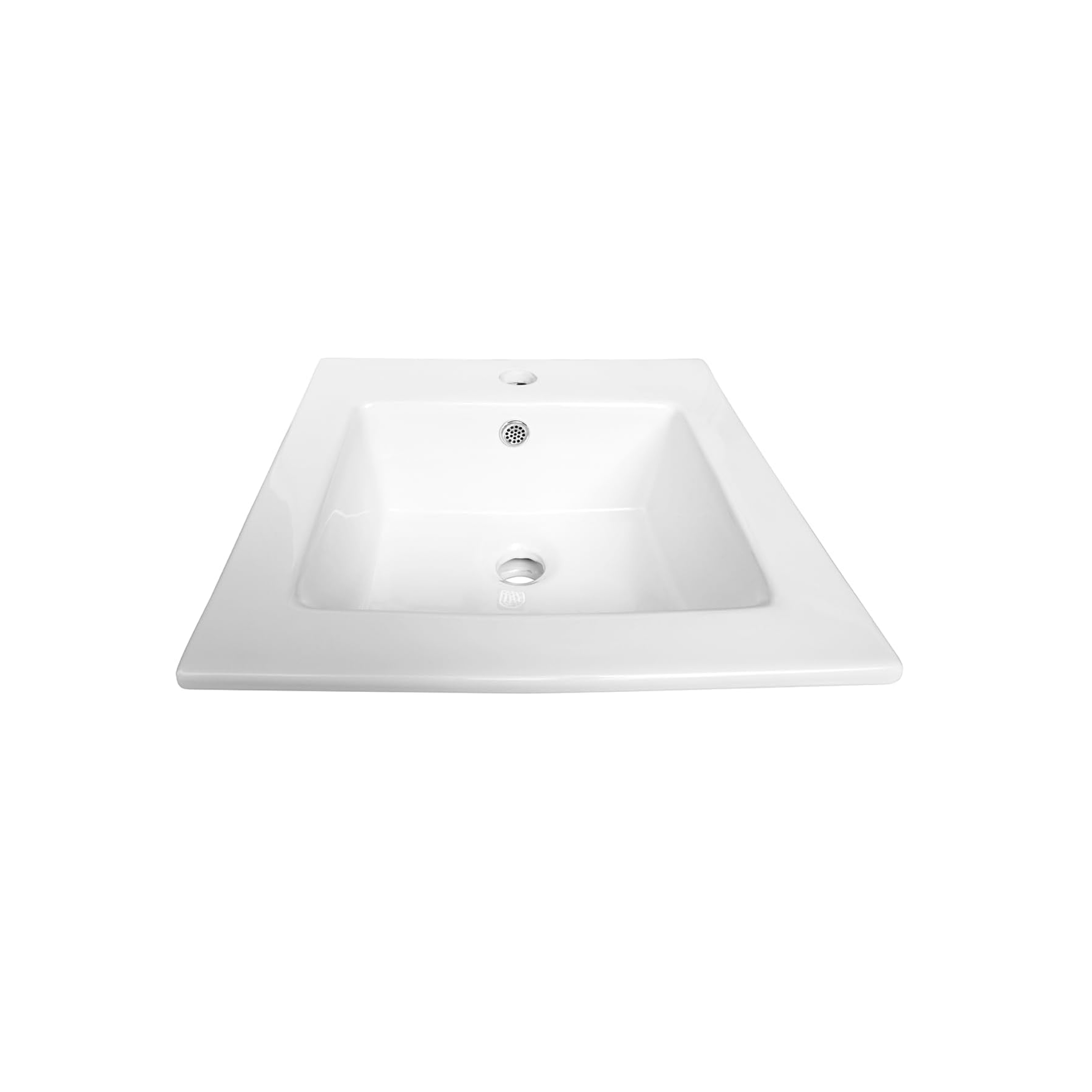 Cubierta Cerámica para Mueble de Baño Empotrable Blanco 40 cm – LU-OMK-868-41E