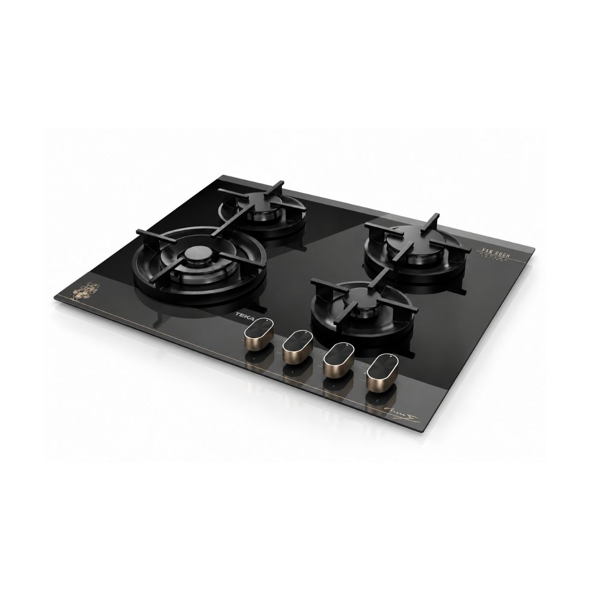 Parrilla de Gas Empotrable Teka Maestro GBC 64 Van Gogh 60 cm 4 Quemadores – TK-112570242