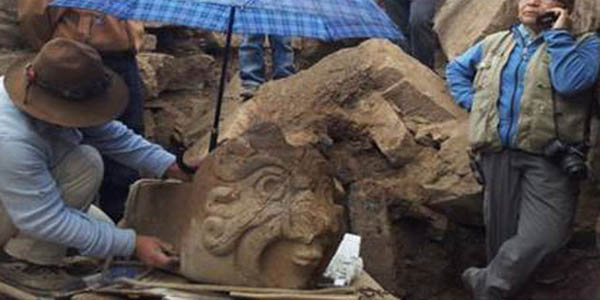 Ancash: investigadores descubren tres cabezas clavas en Chavín de Huántar