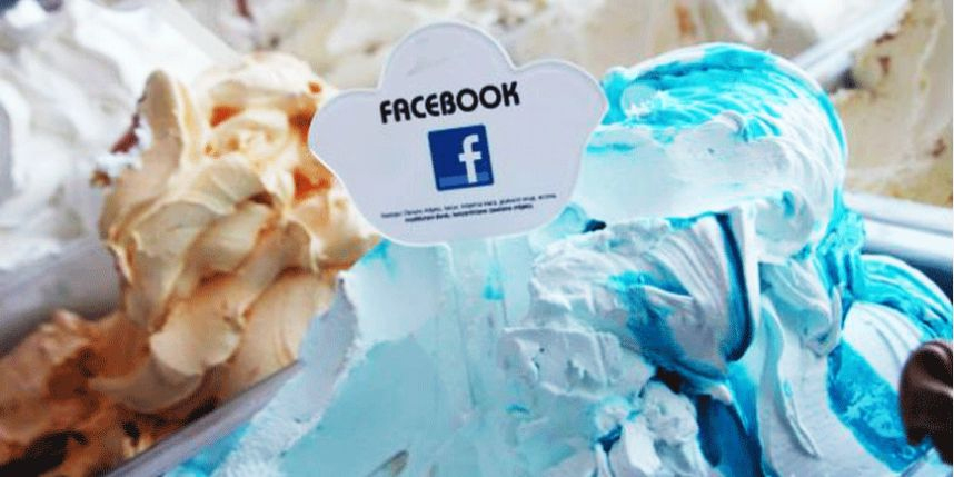 Crean el primer helado con sabor a Facebook en Croacia