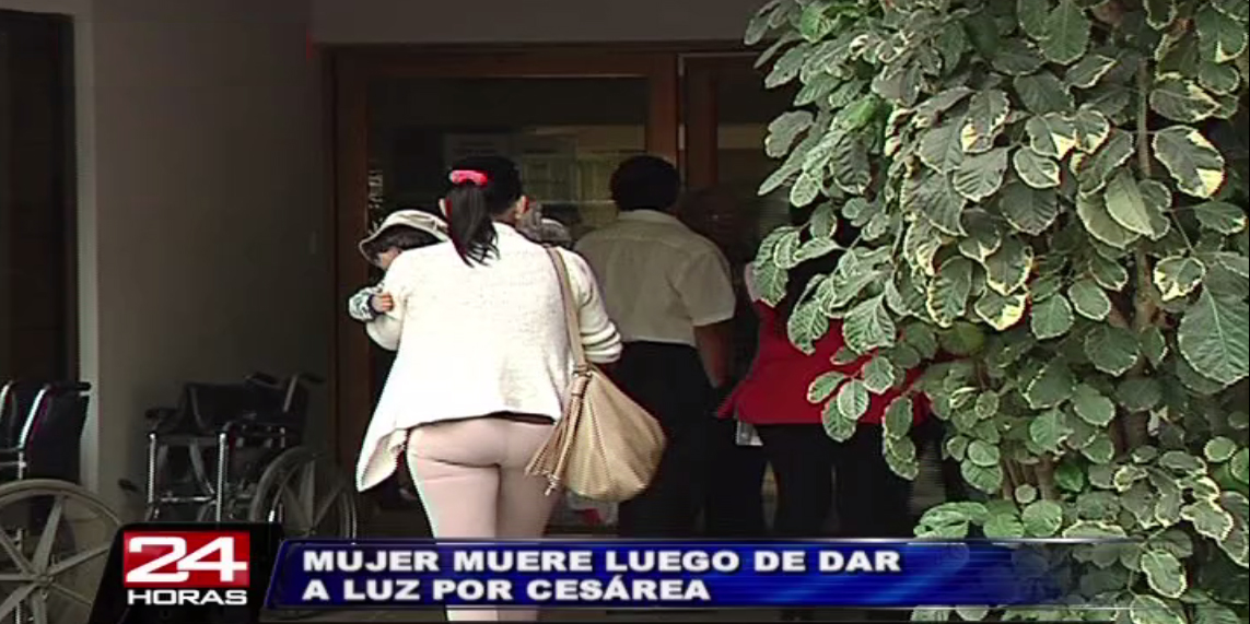 Mujer fallece tras dar a luz por cesárea en prestigiosa clínica de San Borja