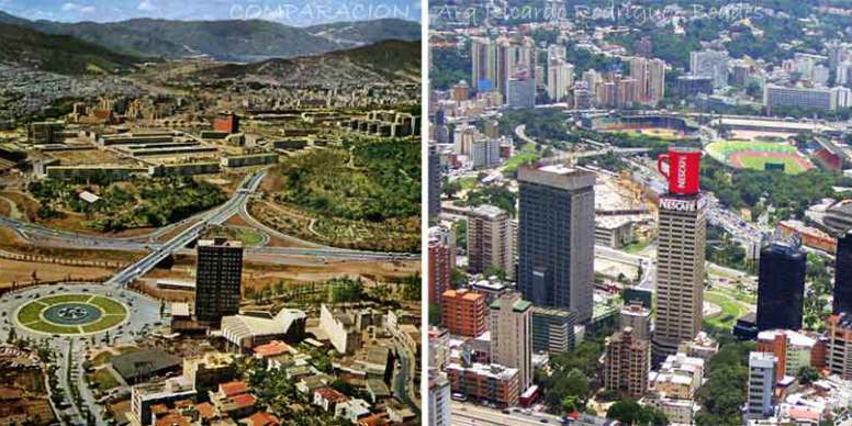 Impresionantes fotos del antes y después de estas 10 ciudades