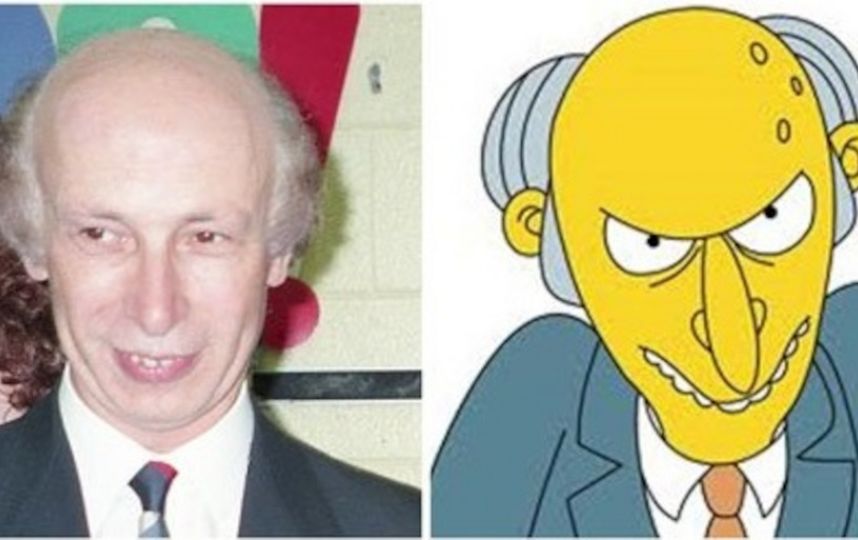 Idénticos: los personajes de Los Simpson y sus dobles de carne y hueso