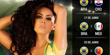 Brasil 2014: sexys modelos te presentan el fixture de los grupos del mundial