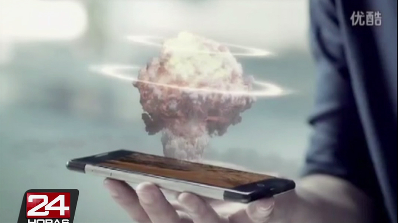 Científicos chinos crean teléfono inteligente con pantalla holográfica