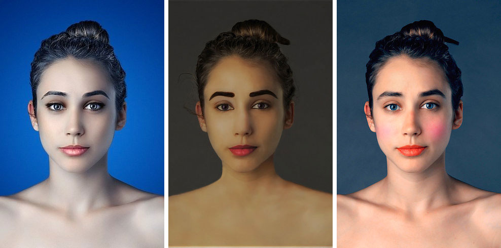 FOTOS: mujer ‘photoshopea’ su rostro según estándares de belleza de 20 países