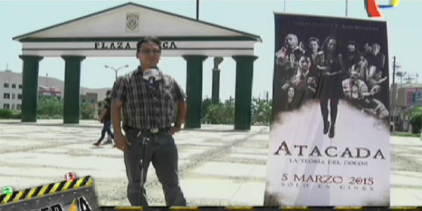 El entusiasmo en la gente por el estreno de la película Atacada