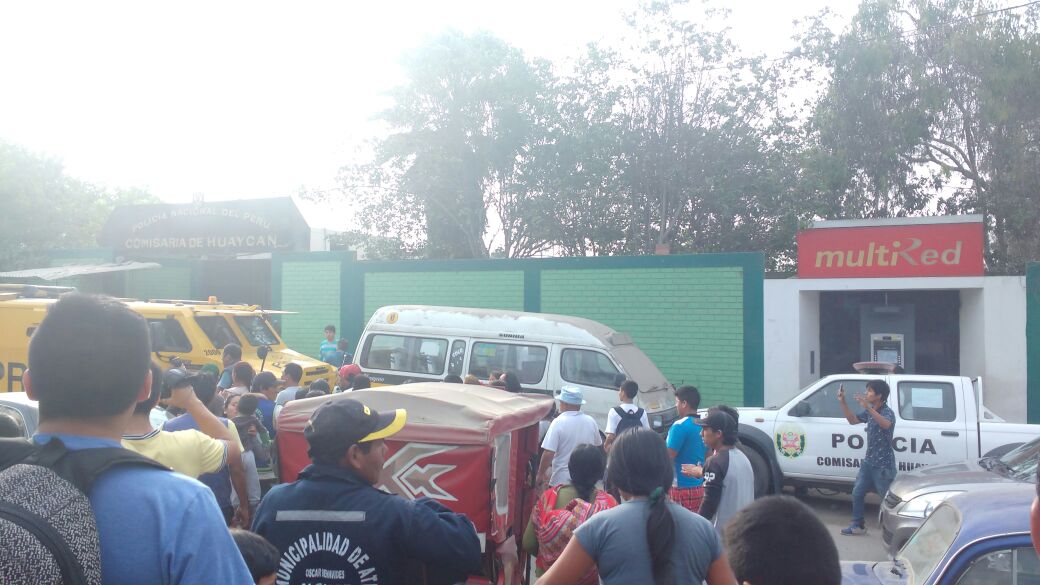 Huaycán: pobladores intentan tomar comisaría por presuntos traficantes de órganos
