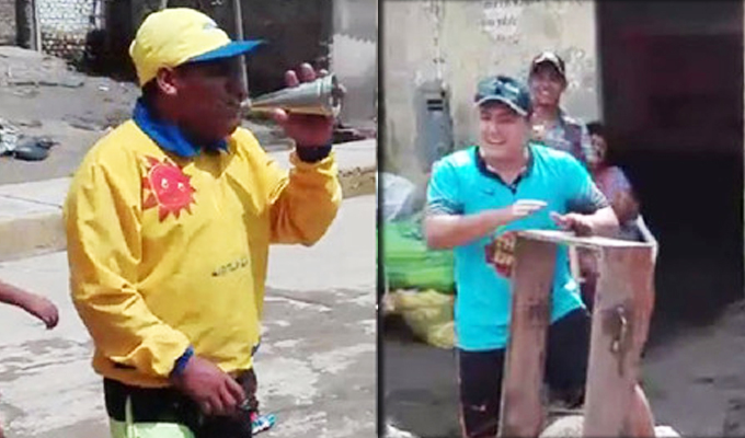 Trujillo: "Heladero del Pueblo" lleva alegría a zona golpeada por huaico