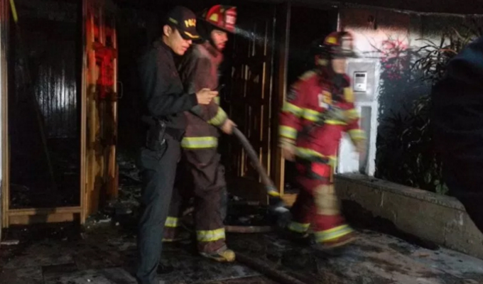 Al menos cinco heridos dejó incendio en edificio de San Isidro