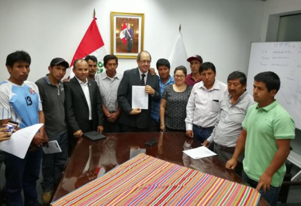 Productores de papa de Tarma levantan medida de fuerza