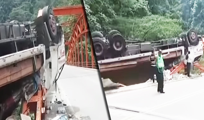 Chanchamayo: un herido deja accidente en la Carretera Central en la ruta a Tarma