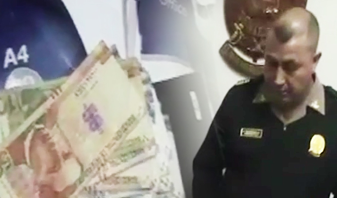 Chachapoyas: comandante PNP es detenido en pleno cobro de coima