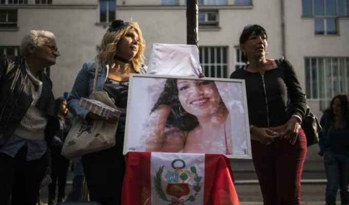 Francia: encarcelan a nueve por asesinato de transexual peruana