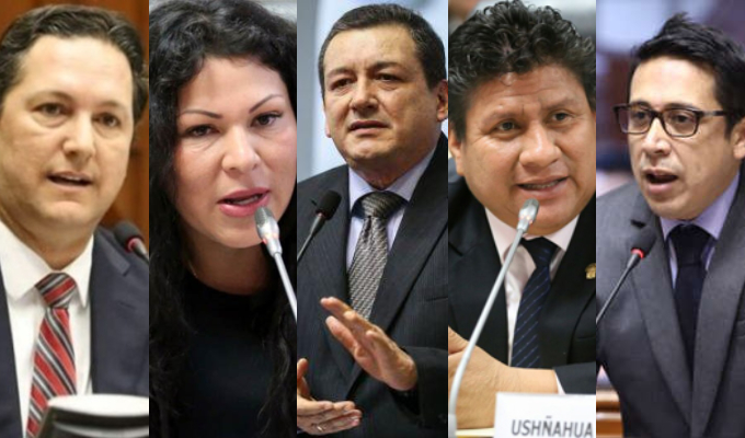 Daniel Salaverry y otros cuatro congresistas se retiraron de Fuerza Popular