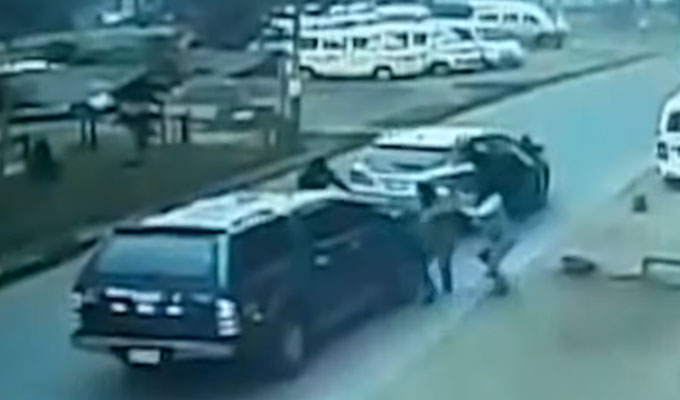 Empresario asaltado en Los Olivos fue auxiliado por vecinos