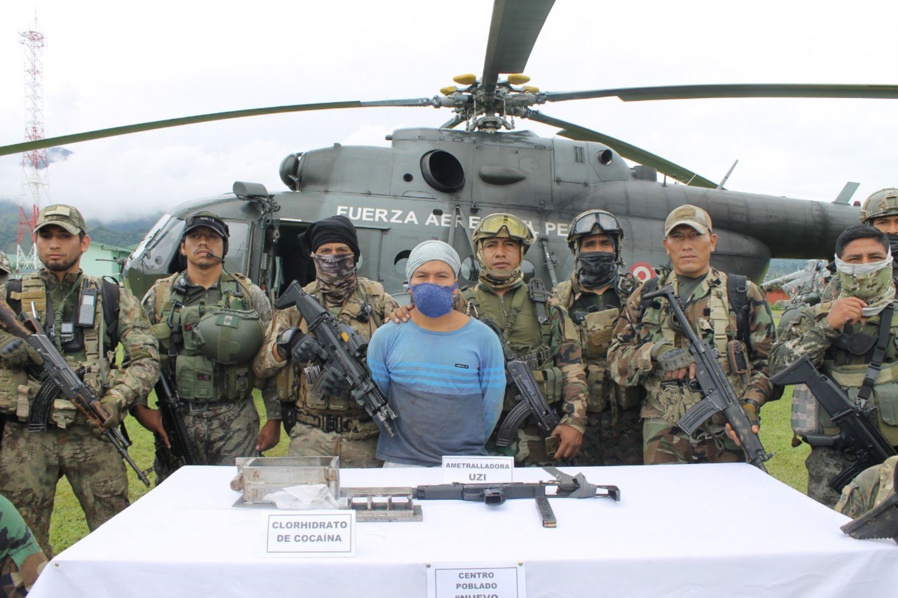 Vraem: PNP y FF.AA. destruyen laboratorio de droga e insumos químicos en Ayacucho