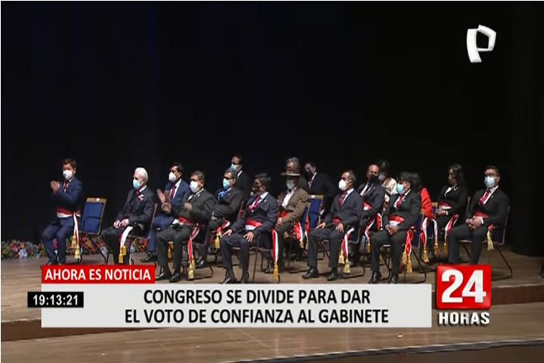 Congreso se divide para dar el voto de confianza al Gabinete Bellido - Vimarsana News