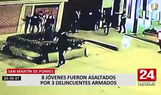 SMP: delincuentes armados interceptaron a jóvenes y les quitaron sus pertenencias - Vimarsana News