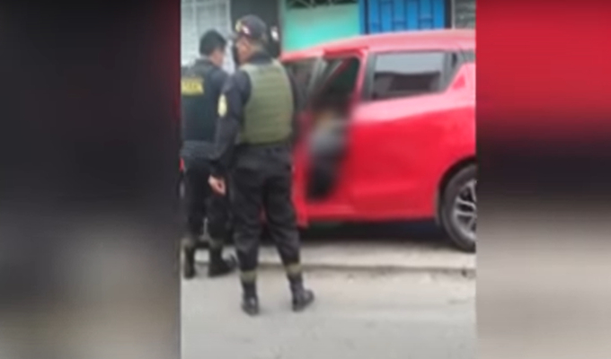 SJM: sicarios acribillan a hombre dentro de su auto
