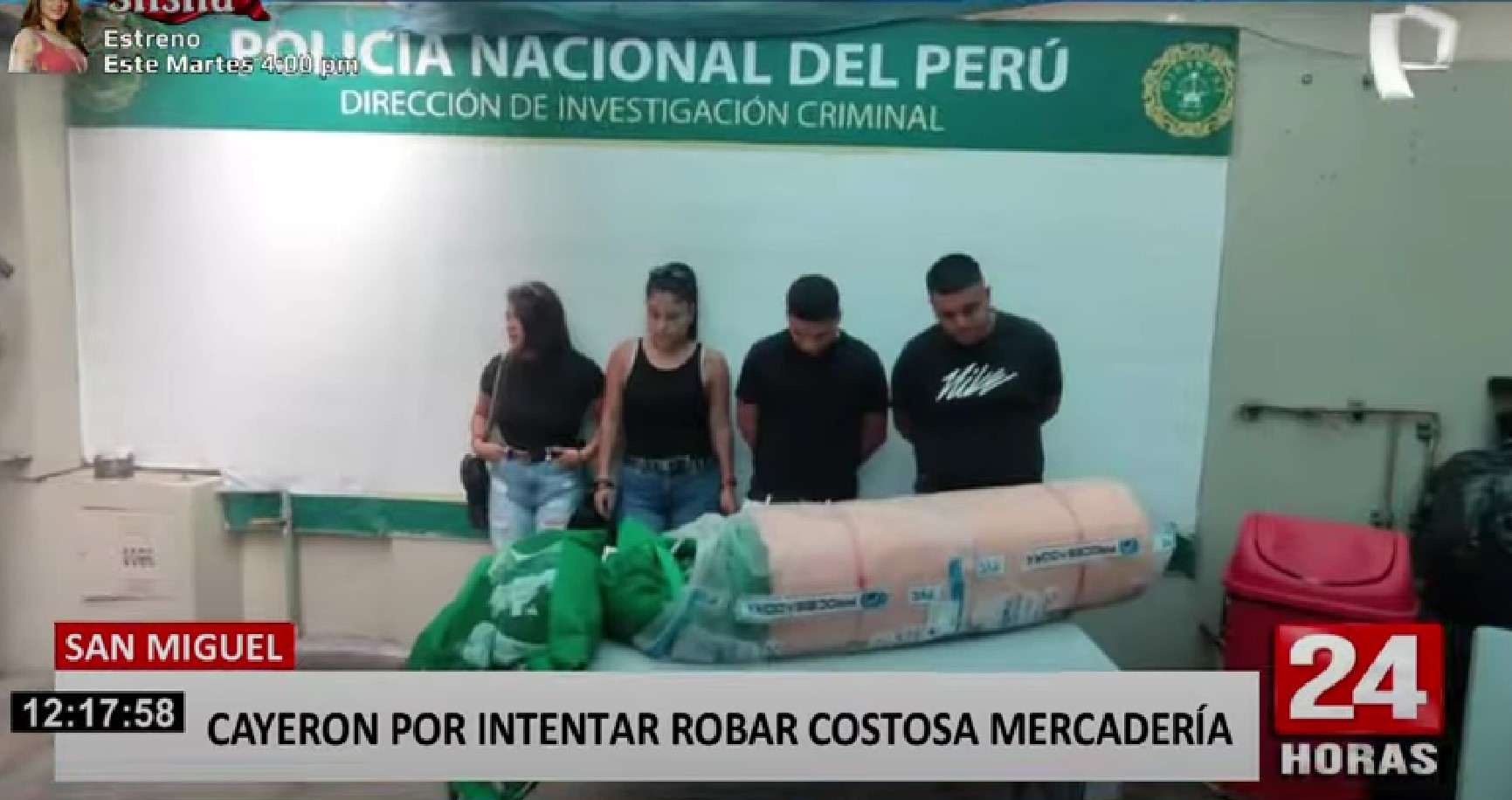 Capturan a "Los Tenderos de San Miguel", cuando iban a asaltar tienda por departamento