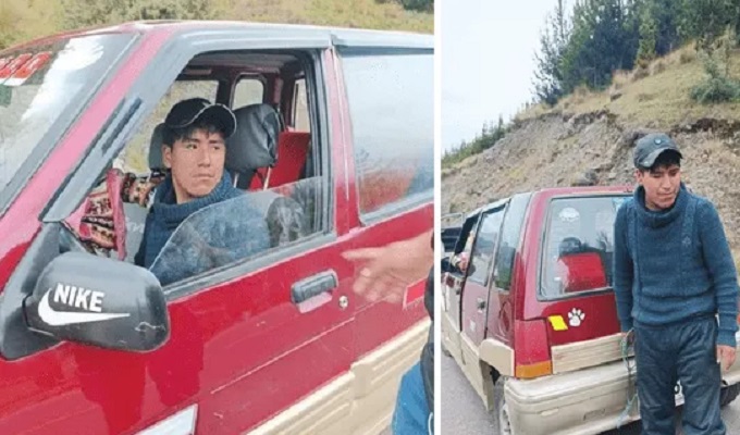 Maltrato animal en Tarma: sujeto amarra a su perro a un veh&iacute;culo y lo arrastra hasta matarlo