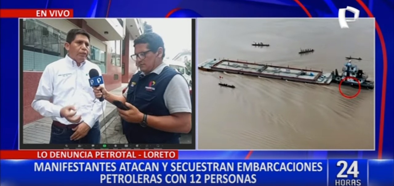 Pablo Maldonado: “40 mil barriles de petróleo han sido retenidos”