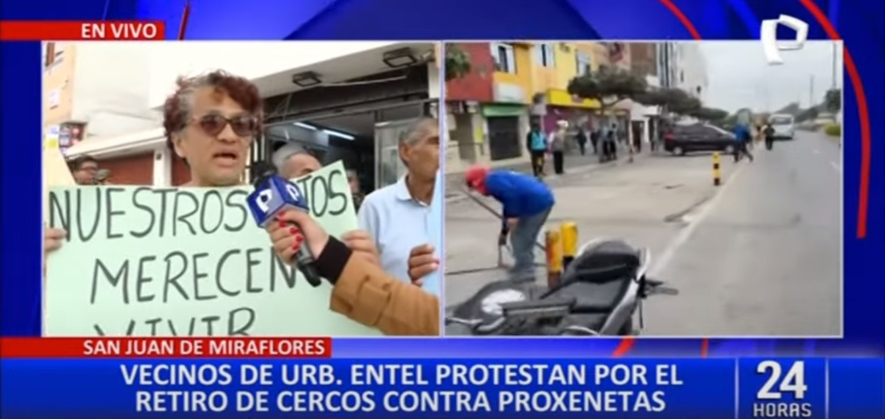 Retiran cercos de seguridad contra prostitutas en SJM