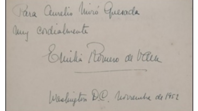 Ministerio de Cultura declara Patrimonio Cultural a 10 unidades bibliográficas de la historiadora Emilia Romero de Valle
