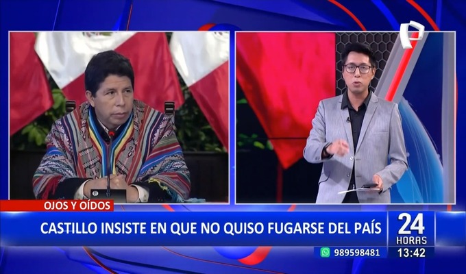 Pedro Castillo se victimiza: "34 años de prisión es una cortina de humo para tapar las vacunas vencidas"