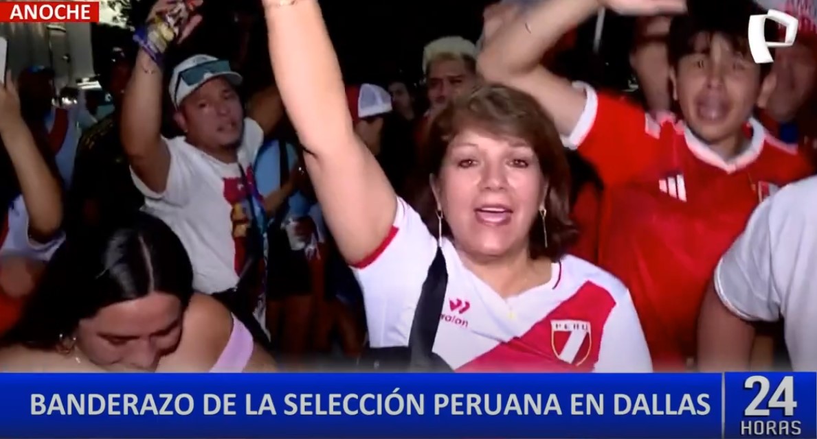 Perú vs. Chile: algarabía total de peruanos en Dallas previo al partido de la bicolor