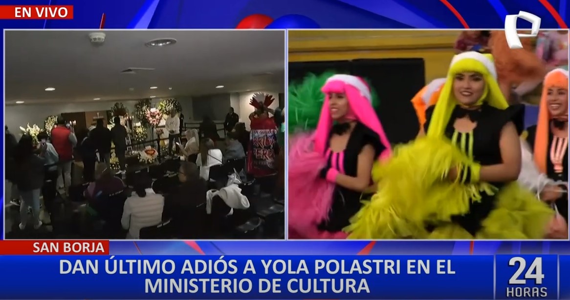 Yola Polastri: el último adiós a la ‘chica de la tele’ en el Ministerio de Cultura