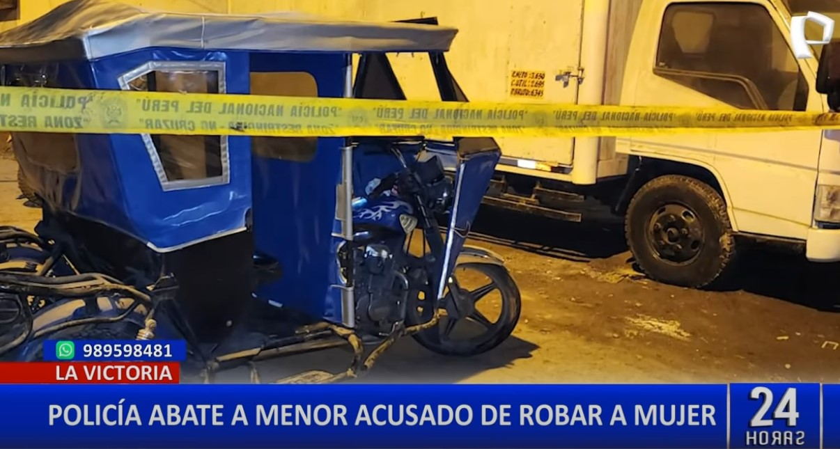 La Victoria: Policía abate a menor tras violento asalto en cerro San Cosme
