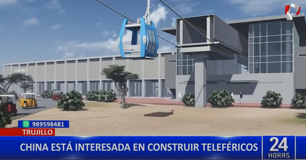 China muestra interés en construir teleférico en Trujillo
