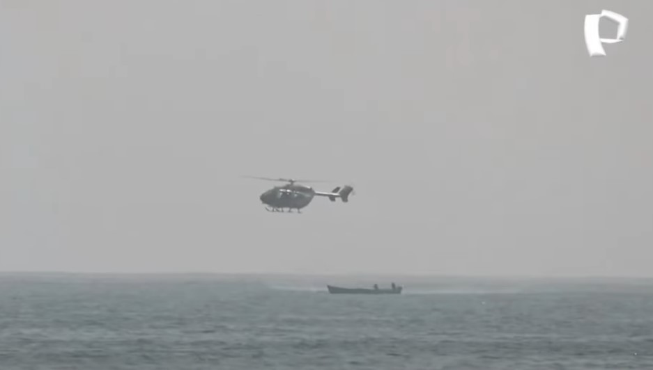 Terremoto en Rusia: helicóptero sobrevuela mar de Punta Negra tras alerta de tsunami