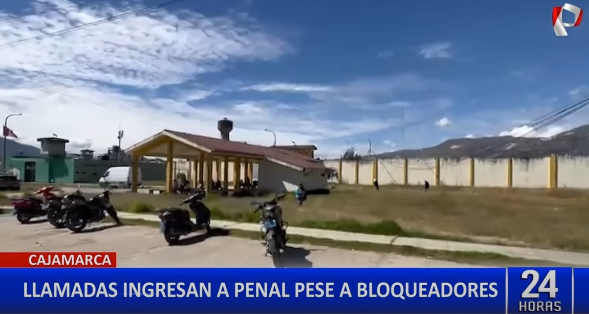 Cajamarca: Llamadas ingresan sin restricción al penal Huacariz pese a bloqueadores