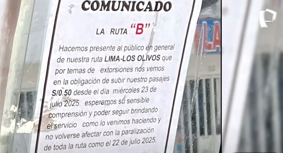 Ciudadanos rechazan alza de pasajes en el transporte por culpa de extorsiones: “Es injusto”
