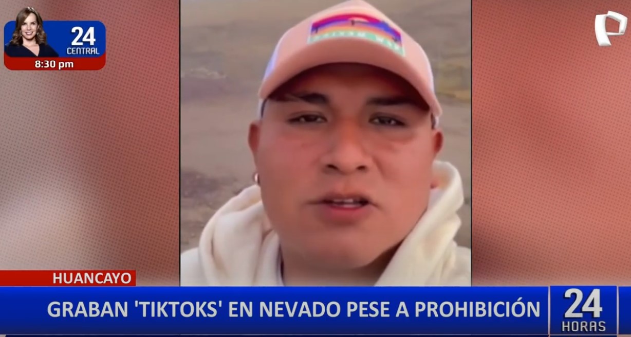 Junín: influencers ingresan ilegalmente al nevado Huaytapallana