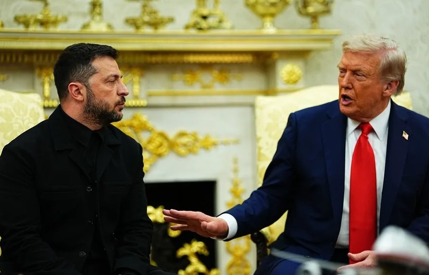 Trump y Zelenski acuerdan impulsar reunión trilateral con Putin para la paz